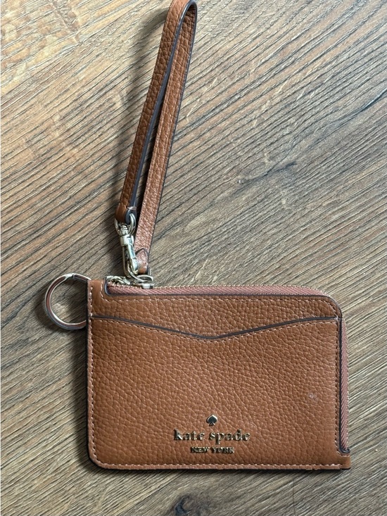 kate spade Handbags - Kate Spade Brown Card Small Wallet